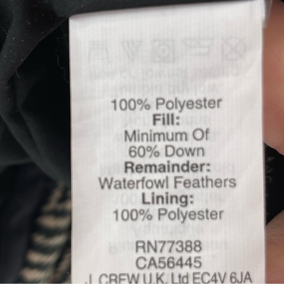 J. Crew Excursion Herringbone Puffer Vest Size XS - Picture 12 of 12